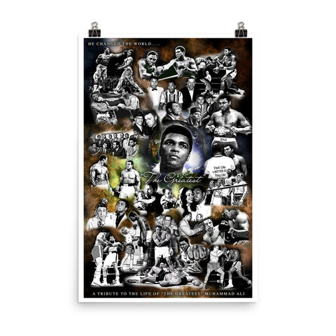 Muhammad Ali "Collage" D-6a (Print)