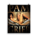 Pam Grier "Loungin;" D-6 (Print)