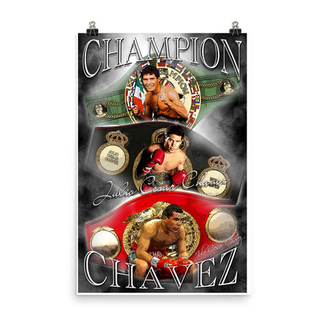 Julio Cesar Chavez "Champion" D-2 (Print)
