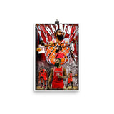 James Harden "Collage" D-1 (Print)