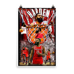 James Harden "Collage" D-1 (Print)