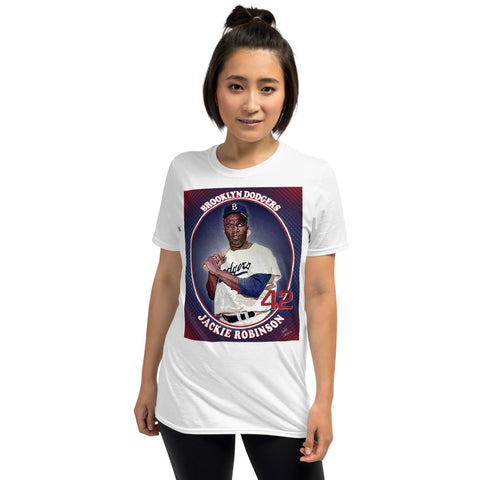 Jackie Robinson "Brooklyn Dodgers" D-2 (Print)