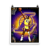 James Worthy "L.A." D-3 (Print)