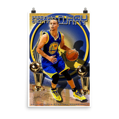 Stephen Curry "Champion" D-1 (Print)