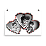 Lucille Ball "Tribute Collage" D-4 (Print)