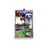 Jackie Robinson "Collage" D-1 (Print)