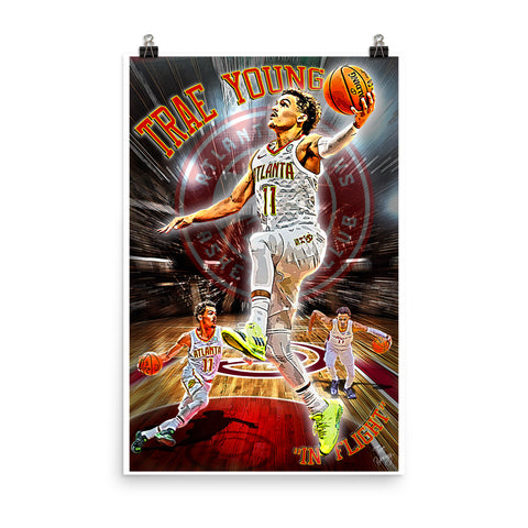 Trae Young "In Flight" D-1