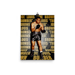 Joe Louis "Brown Bomber" D-1a (Print)