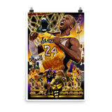 Kobe Bryant "Black Mamba" D-11 (Print)