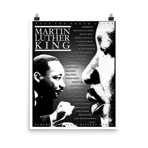 Martin Luther King "Black History Month" D-3