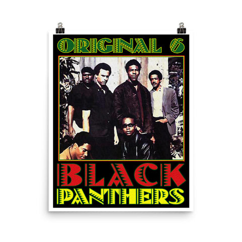 Black Power "The Black Panther Party Original 6" D-5