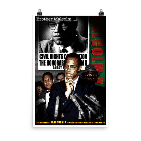 Malcolm X "Brother Malcolm..." D-3