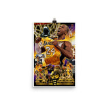 Kobe Bryant "Black Mamba" D-11 (Print)