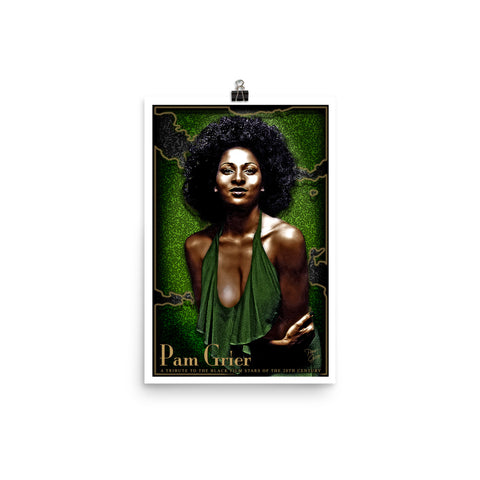 Pam Grier "Tribute To Black Film Stars" D-7b (Print)