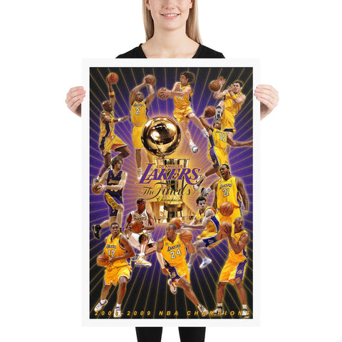 Los Angeles Lakers "09' Champion Poster "  D-7 (Print)