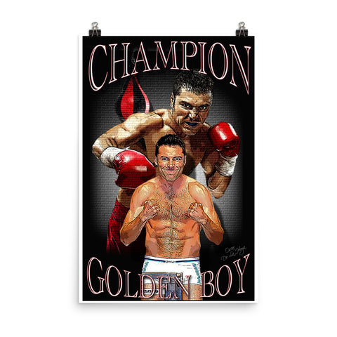 Oscar De La Hoya "Champion " OD D-1 (Print)