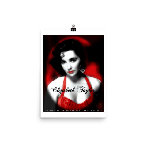 Elizabeth Taylor "Lady In Red" D-4