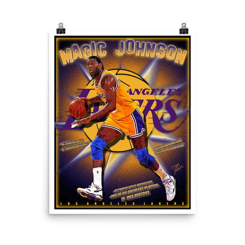Magic Johnson "Allstar" D-3b (Print)