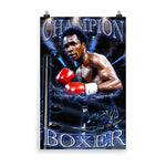 Sugar Ray Leonard "Boxer" D-3 (Print)