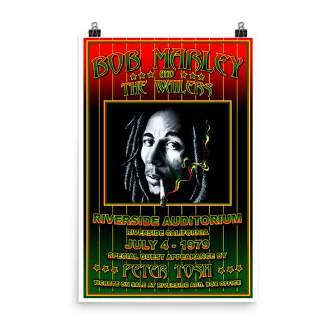 Bob Marley "Concert Poster" D-1