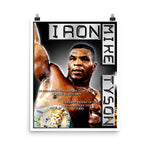 Mike Tyson "Iron Mike" D-1 (Print)