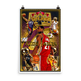 LeBron James "King James" D-1 (Print)