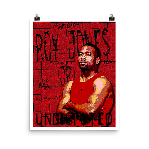 Roy Jones "Undisputed" D-2 (Print)