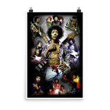 Jimi Hendrix "Collage" D-16